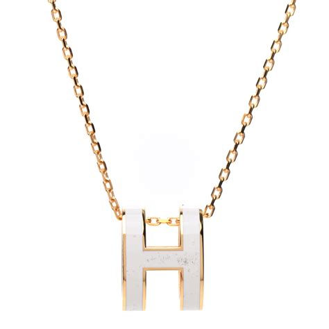 hermes pop tv|Hermes pop h necklace white.